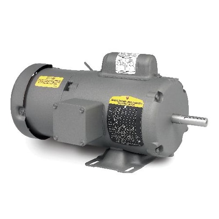 Baldor-Reliance .5Hp, 1725Rpm, 1Ph, 60Hz, 56, Brake, 3421L BL3518